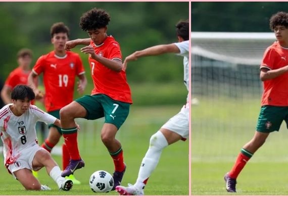 Con trai Ronaldo gây sốt, tiến gần việc khoác áo M.U